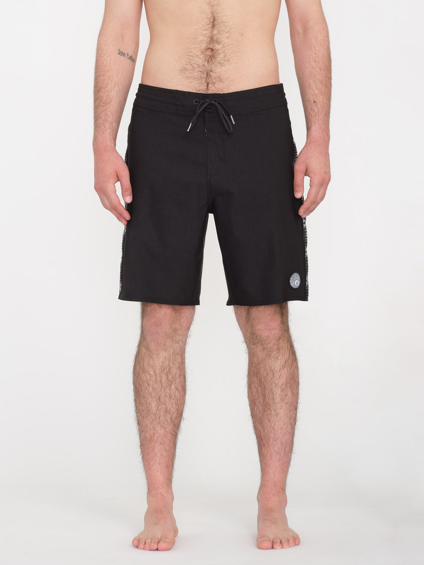 Volcom Entertainment Hockey Dad Stoney 19" Boardshorts - Black
