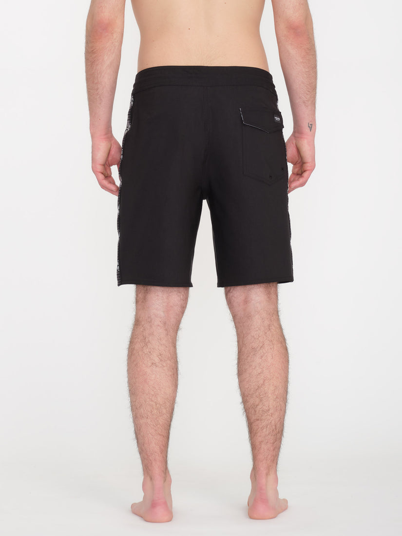 Volcom Entertainment Hockey Dad Stoney 19" Boardshorts - Black
