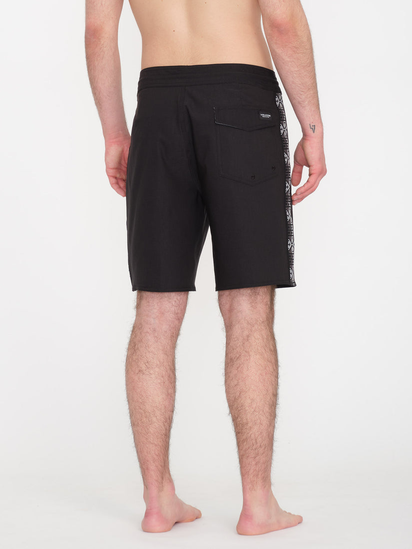 Volcom Entertainment Hockey Dad Stoney 19" Boardshorts - Black
