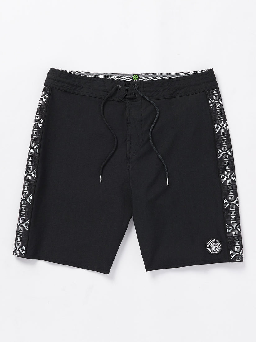Volcom Entertainment Hockey Dad Stoney 19" Boardshorts - Black