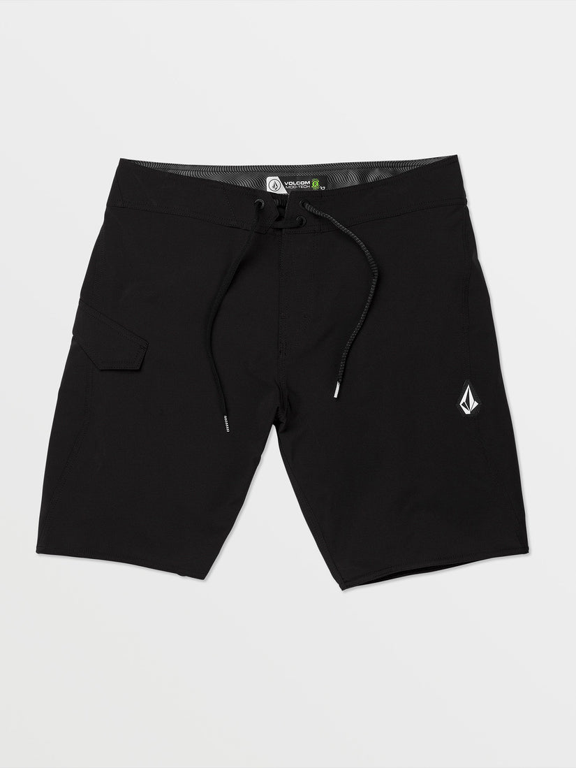 Lido Solid Mod-Tech 20" Boardshorts - Black
