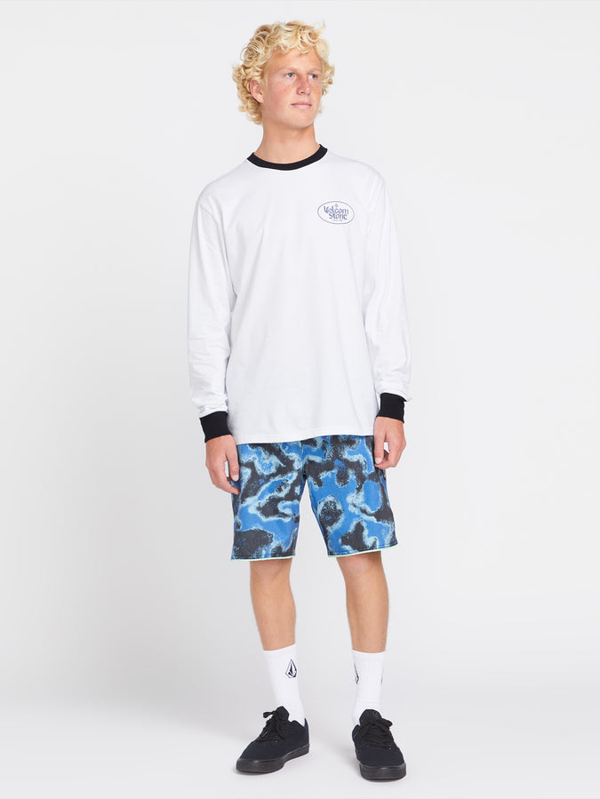 Barnacle Sponge Stoney 19" Boardshorts - Patriot Blue