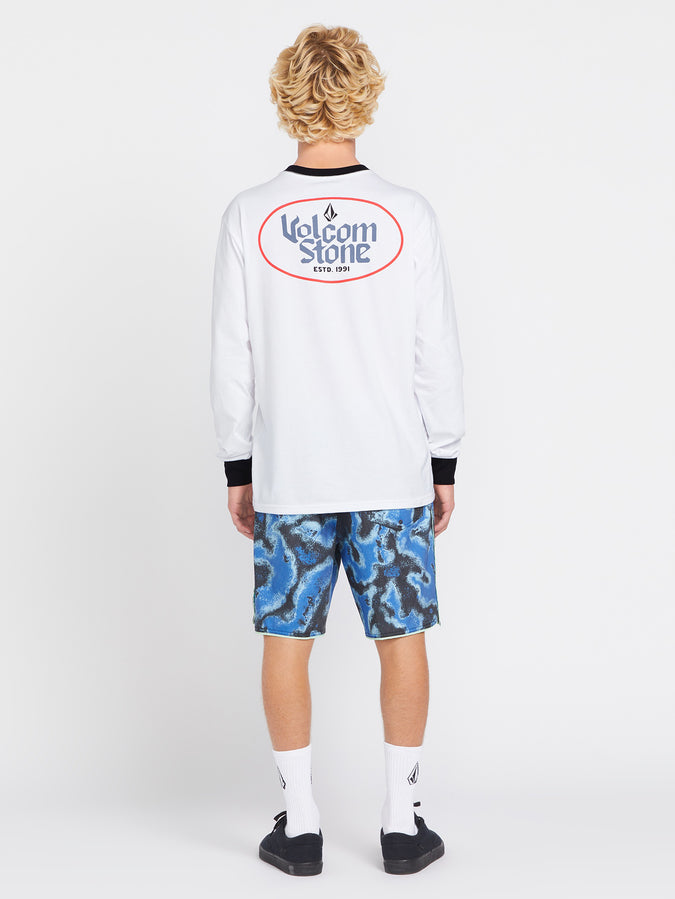Barnacle Sponge Stoney 19" Boardshorts - Patriot Blue