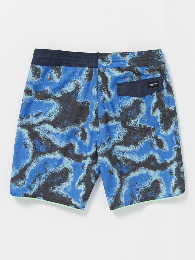 Barnacle Sponge Stoney 19" Boardshorts - Patriot Blue