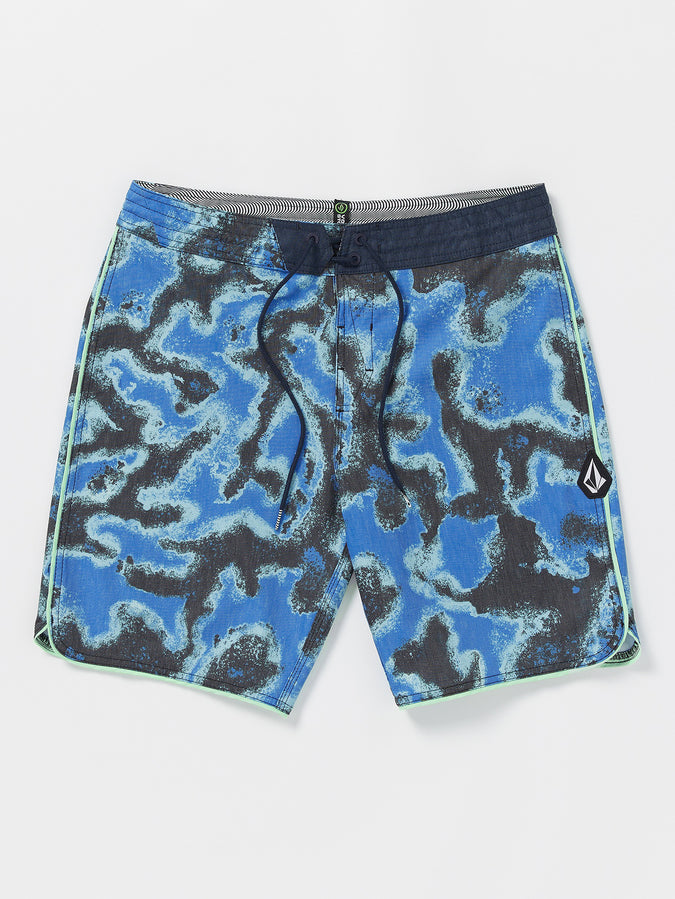 Barnacle Sponge Stoney 19" Boardshorts - Patriot Blue