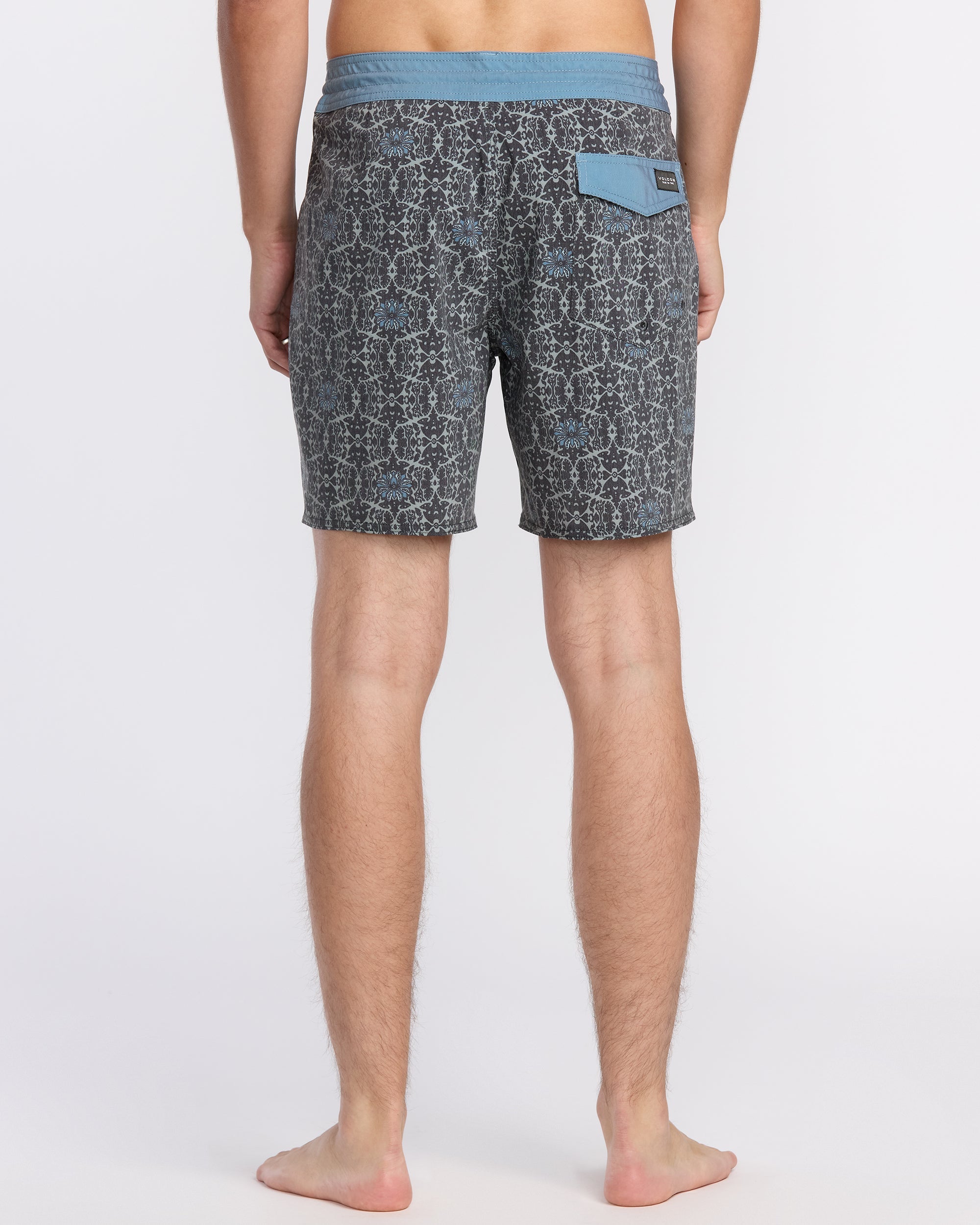Mens Psych Cotton Stretch Stoney 17" Boardshorts