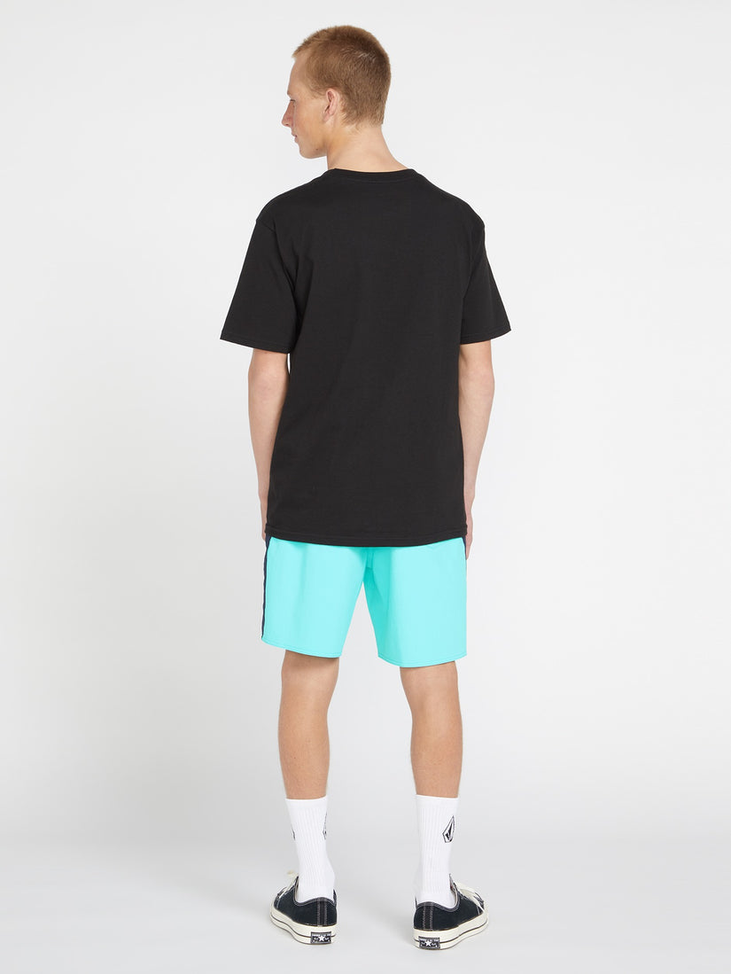 Arched Liberators Boardshort 18" -  Neon Blue