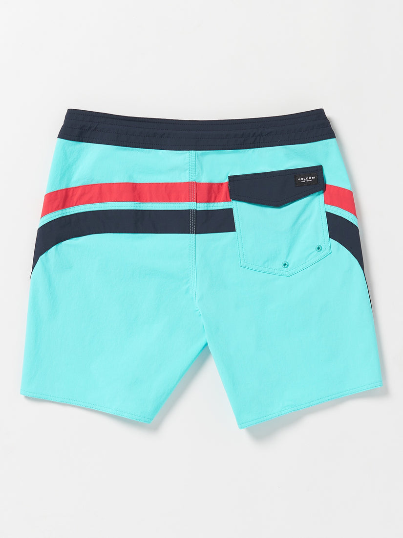 Arched Liberators Boardshort 18" -  Neon Blue