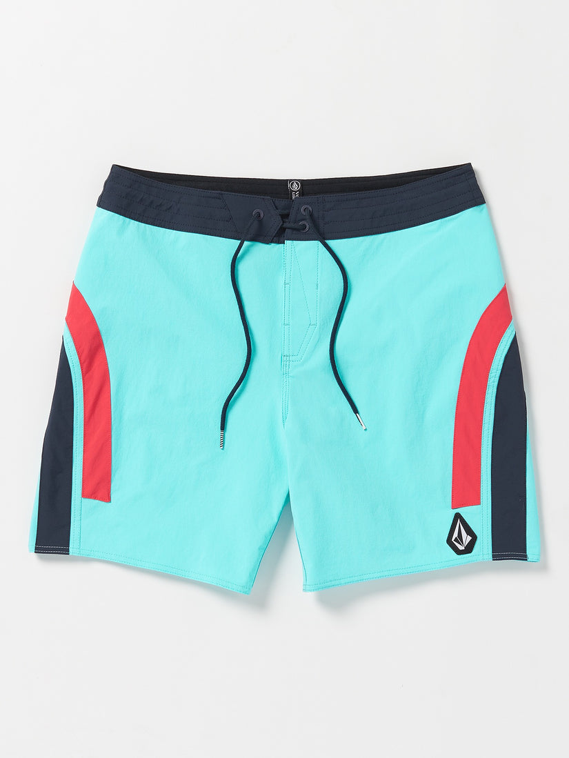 Arched Liberators Boardshort 18" -  Neon Blue
