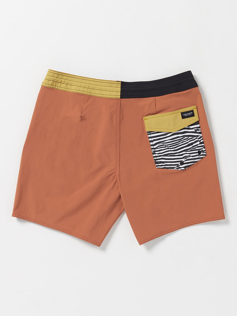 About Time Liberators Boardshort 17" - Rust