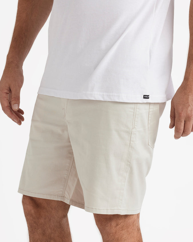V Kinkade Light Weight Short - Stone