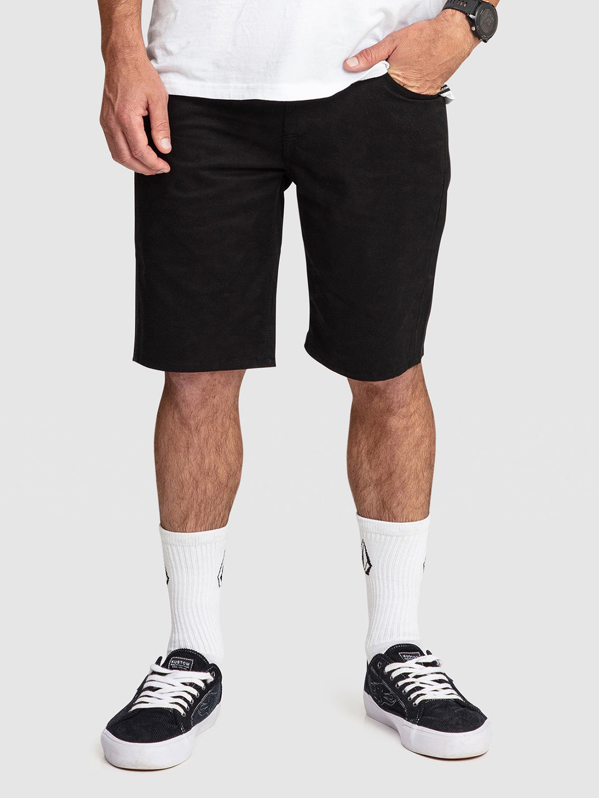 Solver Lite 5 Pocket Shorts - Black