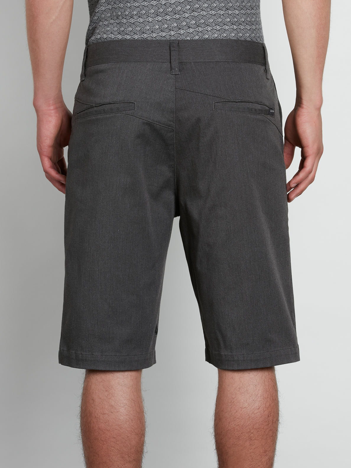 VMonty Stretch Shorts - Charcoal Heather