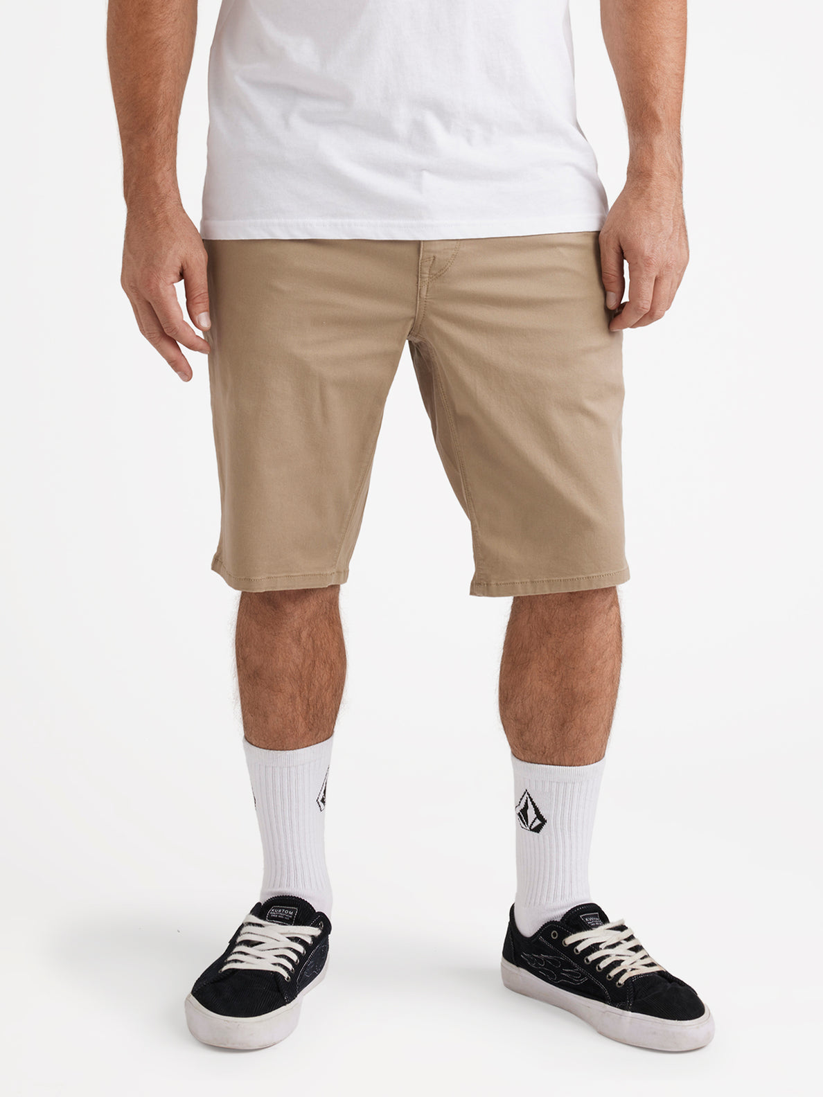 V Solver Light Weight Short - Khaki