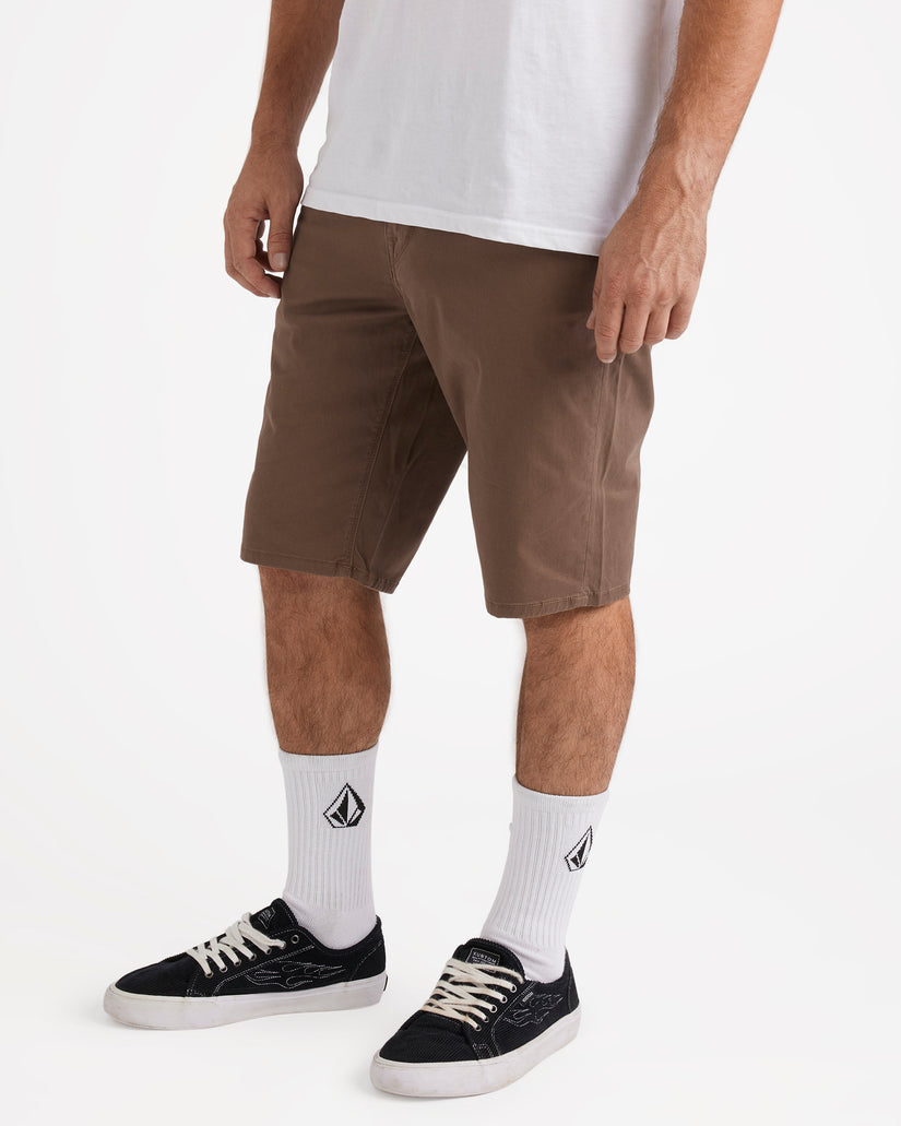 V Solver Light Weight Short - Mushroom