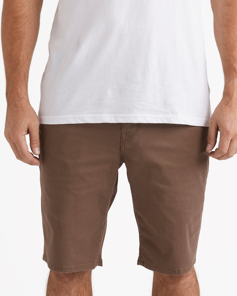 V Solver Light Weight Short - Mushroom