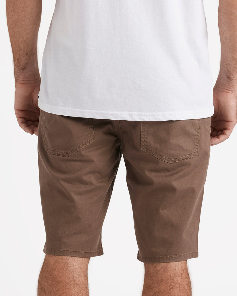 V Solver Light Weight Short - Mushroom