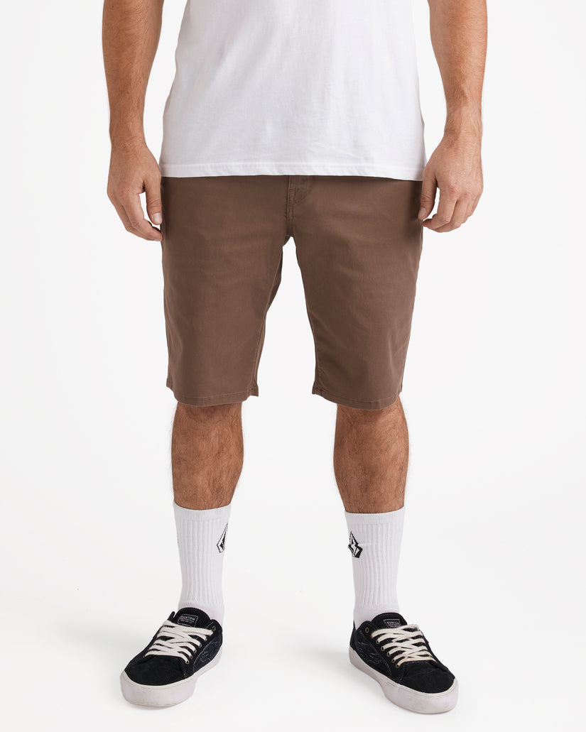 V Solver Light Weight Short - Mushroom