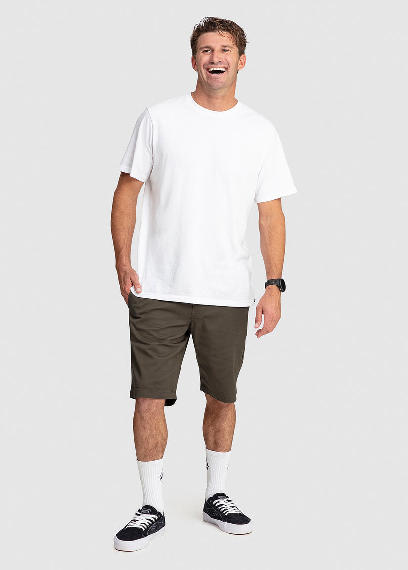 Frickin Modern Stretch Shorts 21" - Mushroom