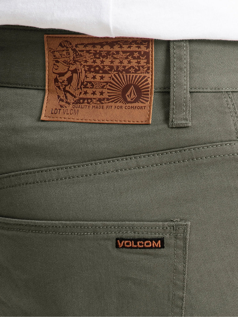 Solver Lite 5 Pocket 19" Short - Army Green Combo