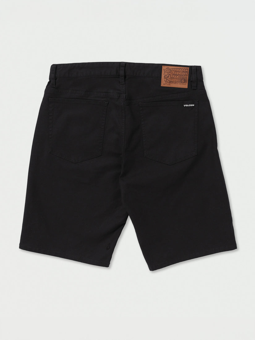 Modown Canvas 5 Pocket 20" Short -Black