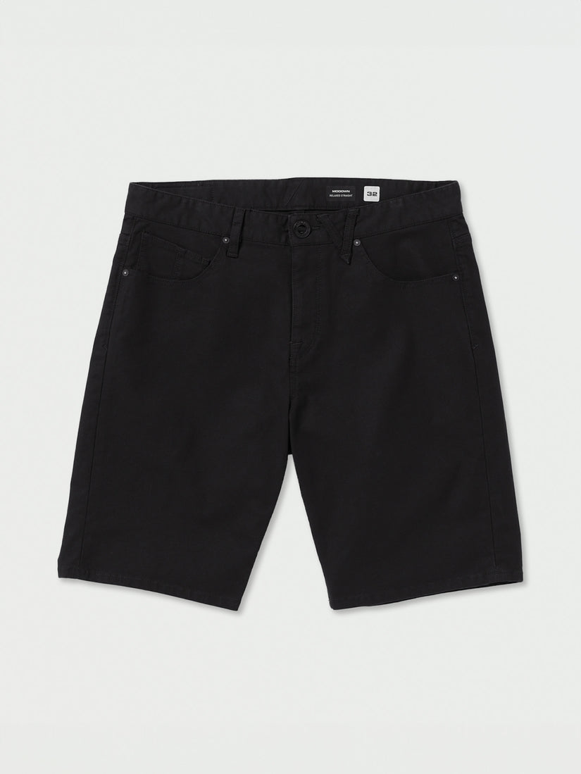 Modown Canvas 5 Pocket 20" Short -Black