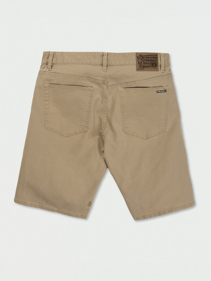 Modown Canvas 5 Pocket 20" Short - Khaki