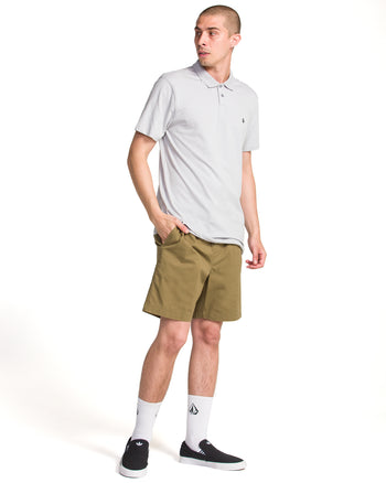 Road Trip Elastic Waist Stretch Short