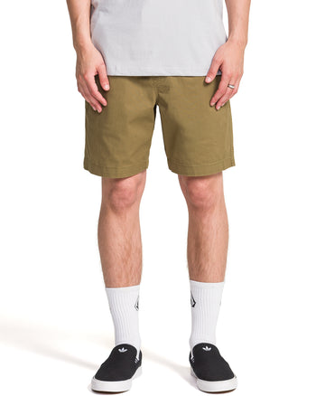 Road Trip Elastic Waist Stretch Short