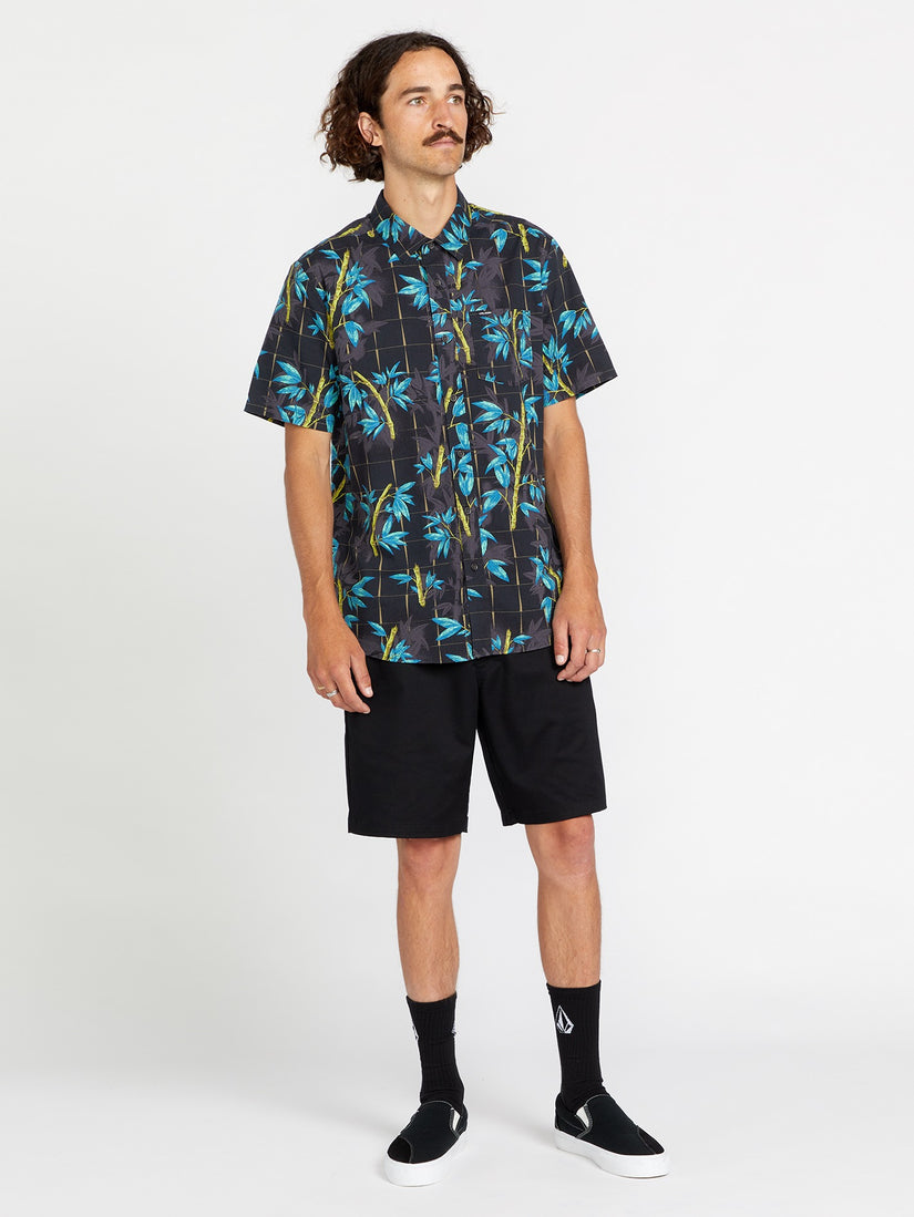 Frickin Elastic Waist Shorts 19" - Black