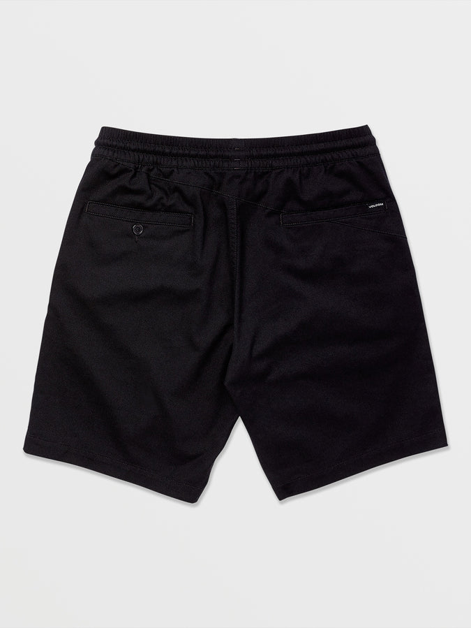 Frickin Elastic Waist Shorts 19" - Black