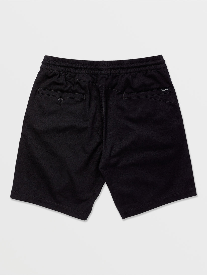 Frickin Elastic Waist Shorts 19" - Black