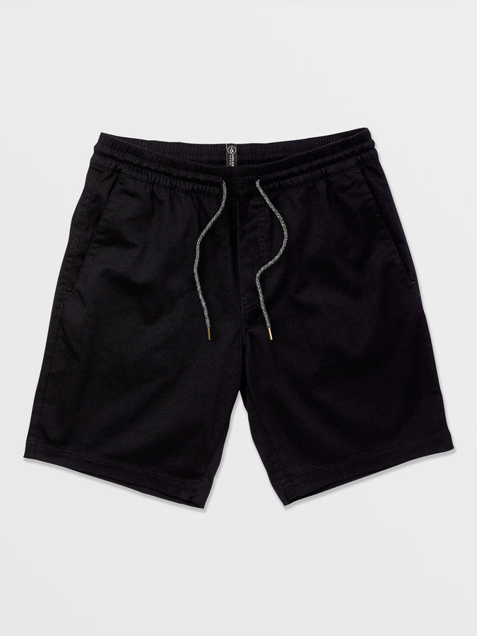 Frickin Elastic Waist Shorts 19" - Black