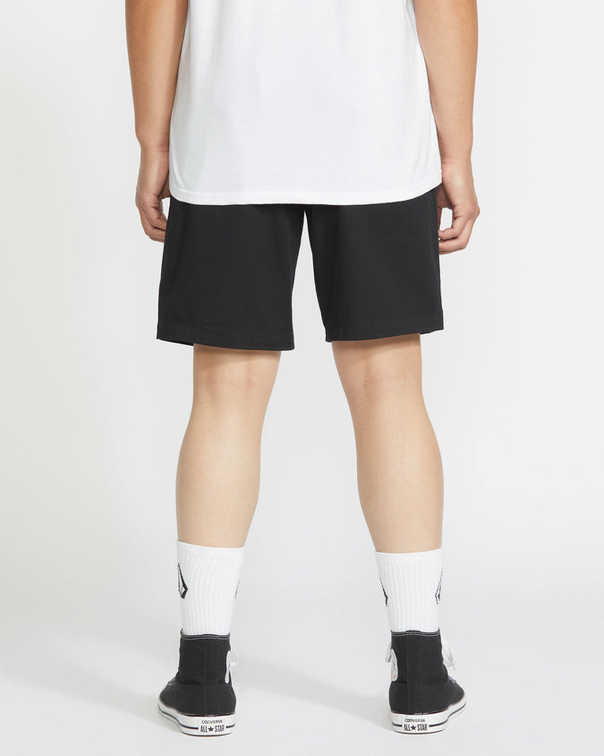 Frickin Elastic Waist Shorts 19" - Black