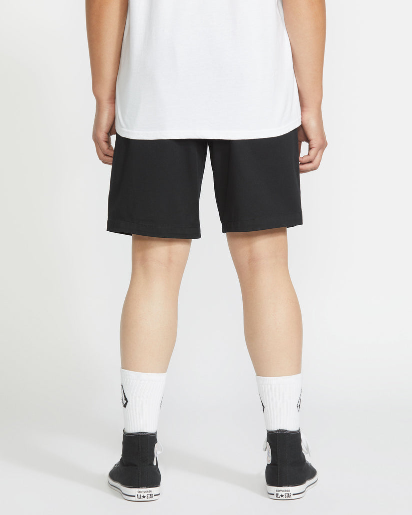 Frickin Elastic Waist Shorts 19" - Black