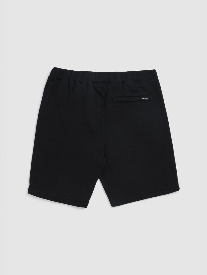 Iconic Stone Fleece Short 19.5" - Black
