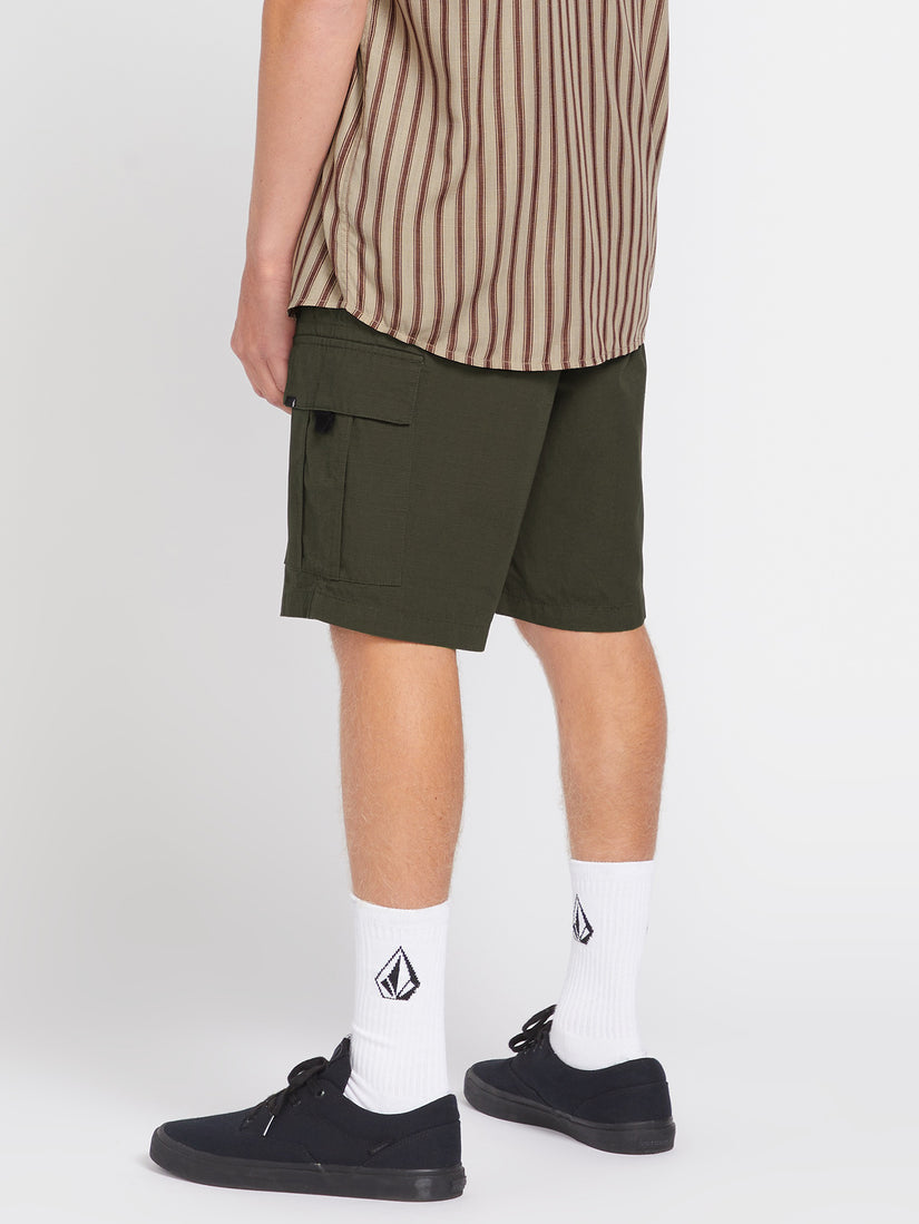 March Cargo Elastic Waist Short - Wren