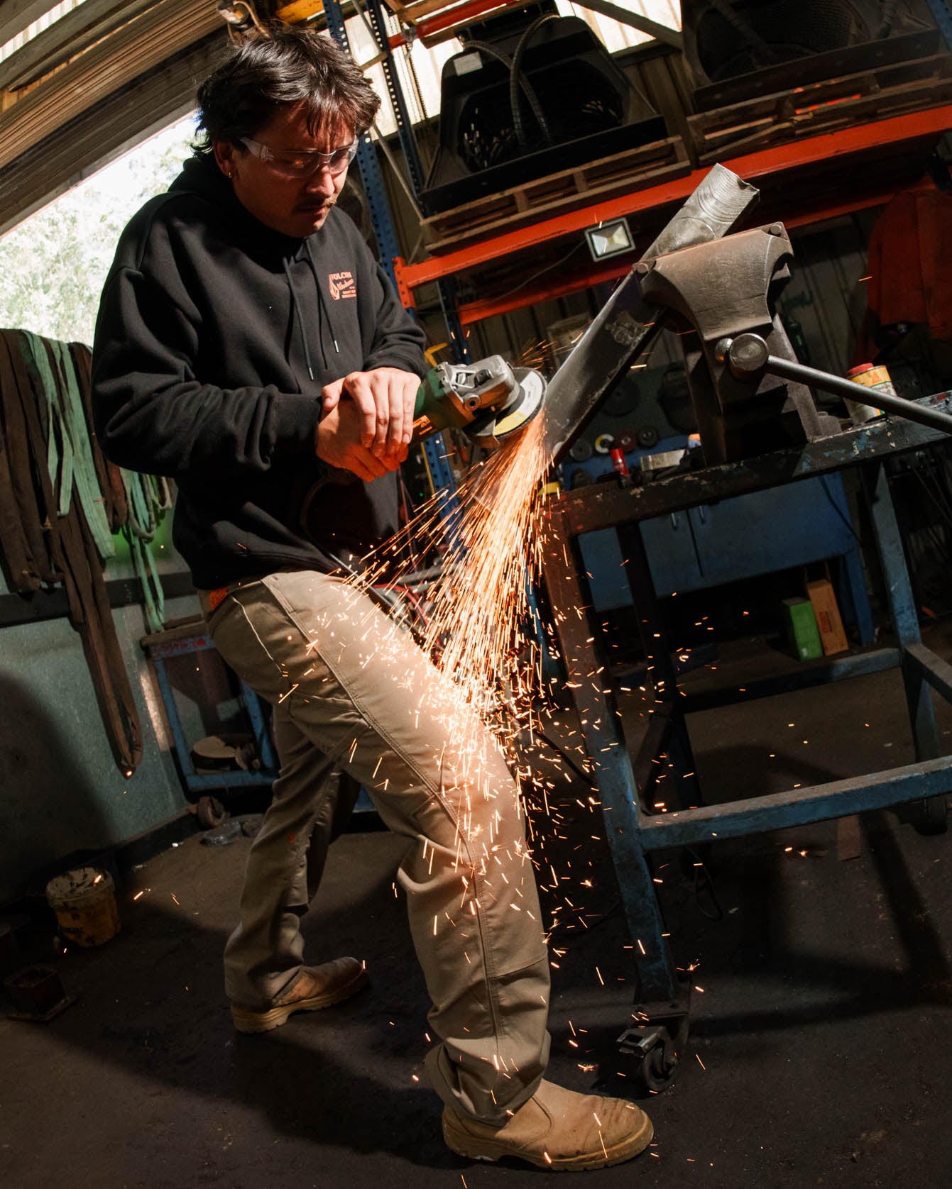 Mens Volcom Workwear Caliper Pant