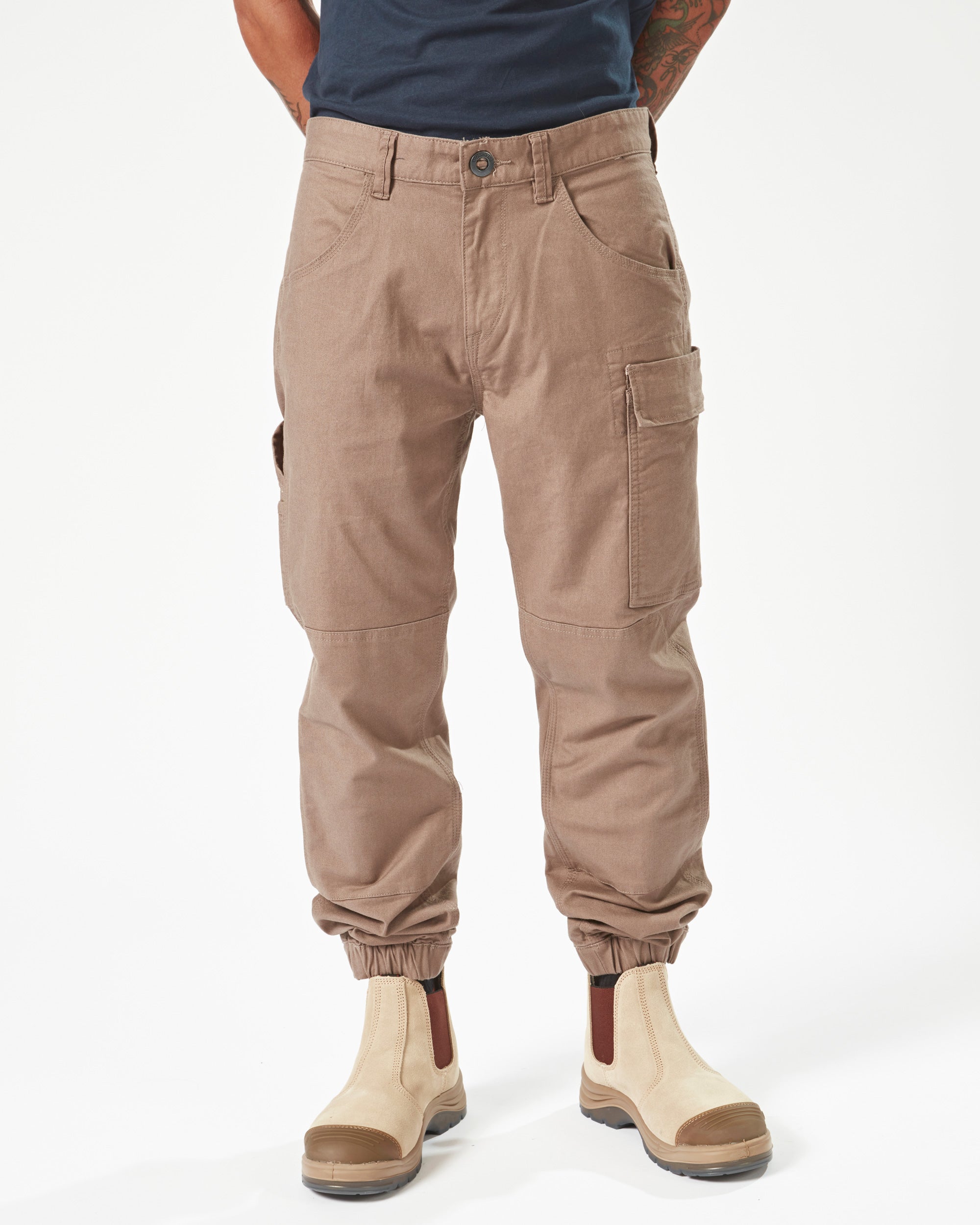 Mens Volcom Workwear Caliper Cuffed Pant