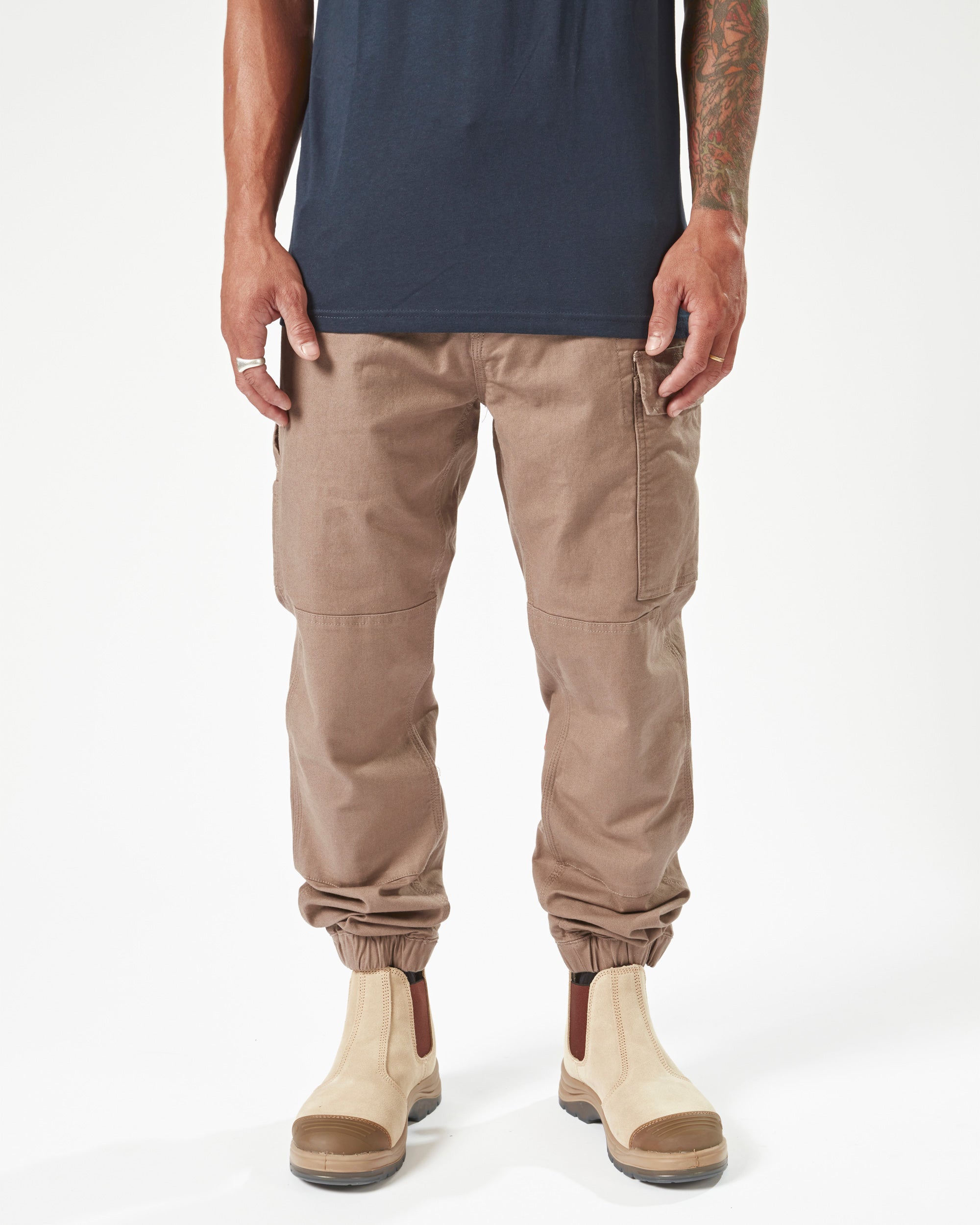 Mens Volcom Workwear Caliper Cuffed Pant