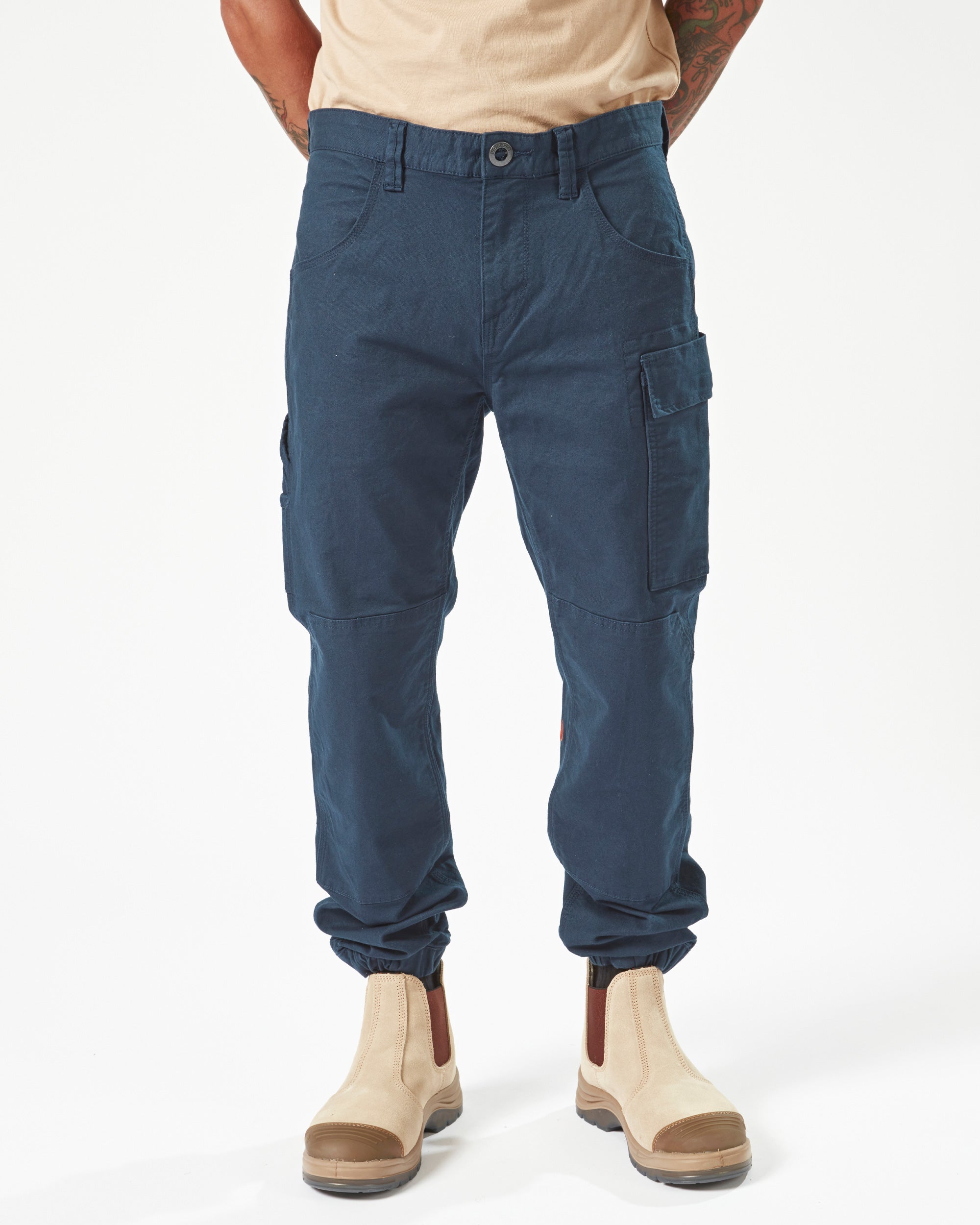 Mens Volcom Workwear Caliper Cuffed Pant