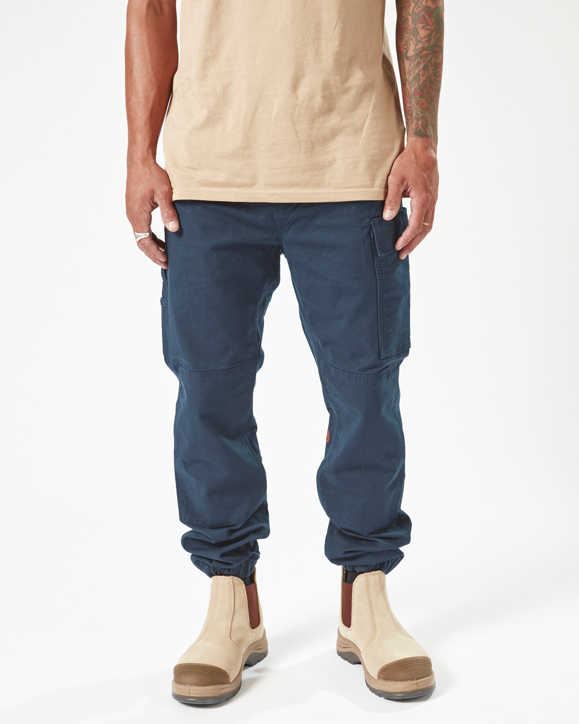Mens Volcom Workwear Caliper Cuffed Pant