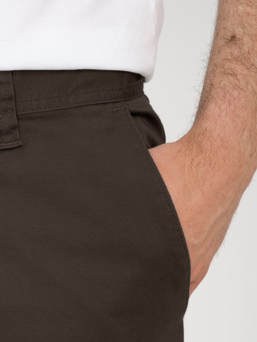Frickin Modern Stretch Chino Pants - Dark Brown