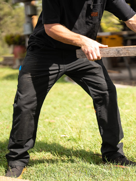 Workwear Caliper Relaxed Work Pant - Black