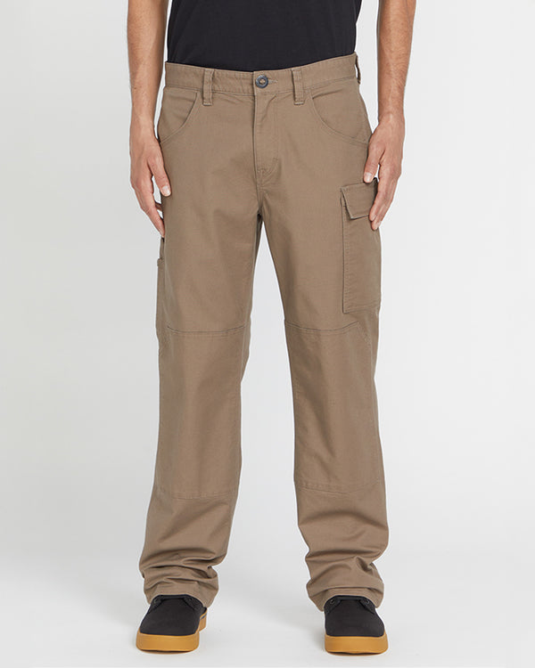 Mens Volcom Workwear Caliper Relaxed Work Pant