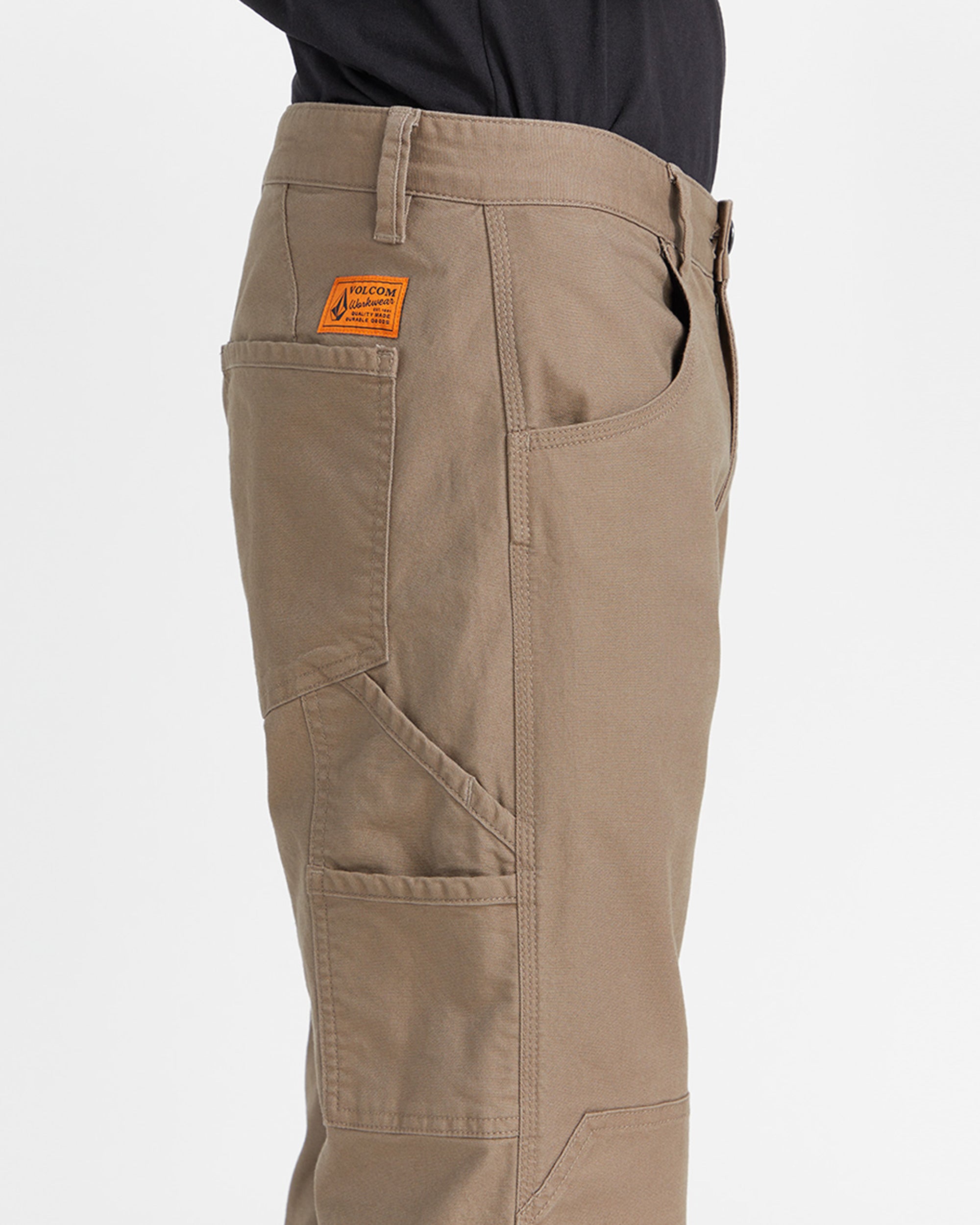 Mens Volcom Workwear Caliper Relaxed Work Pant
