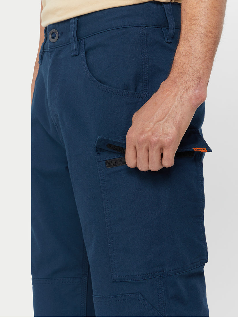 Volcom Workwear Caliper Relaxed Work Pant - Navy