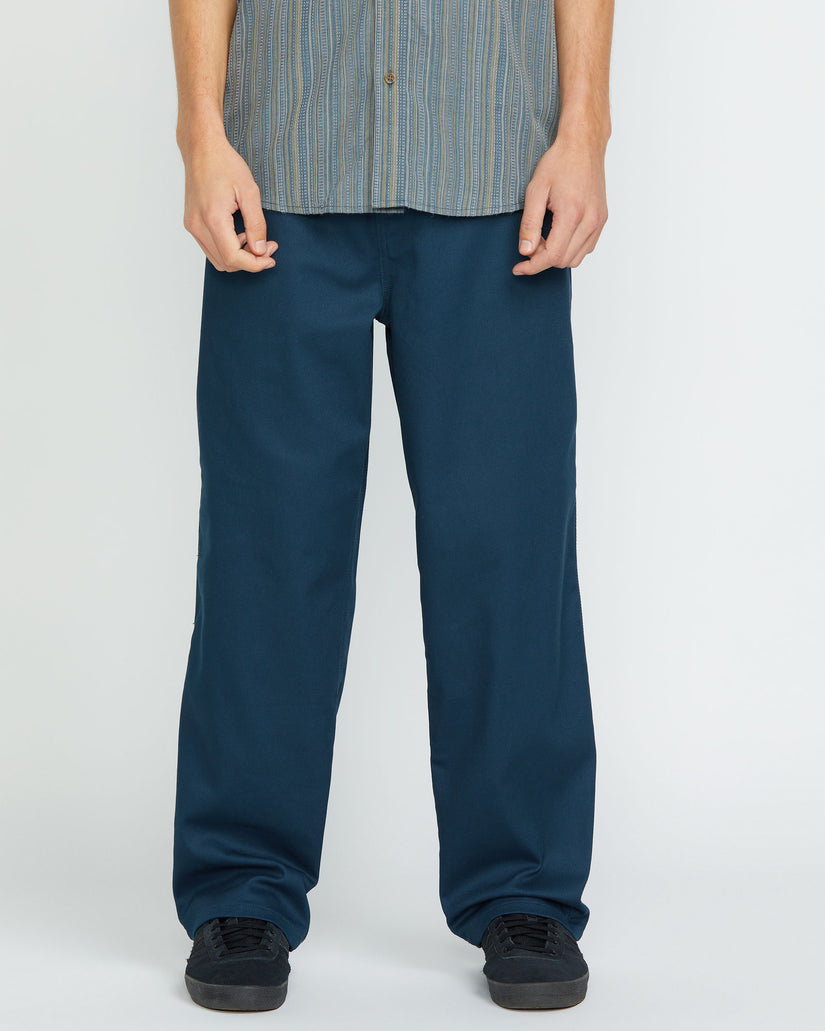 Billow Twill Pant - Deep Blue