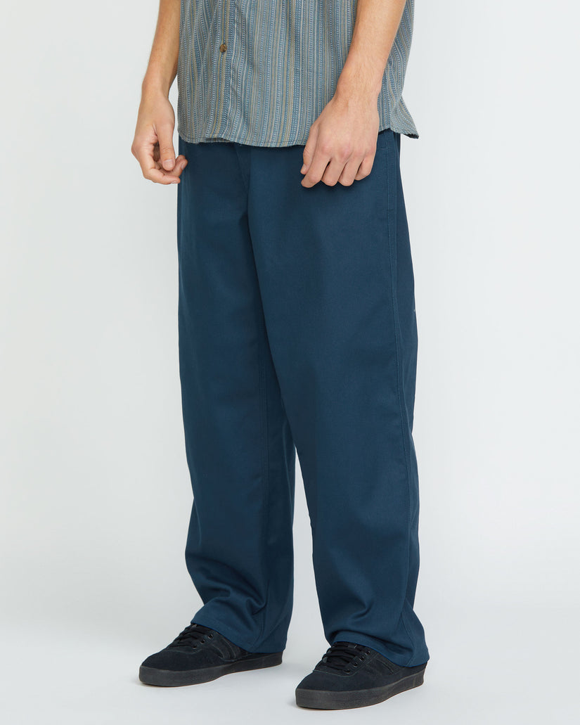 Billow Twill Pant - Deep Blue