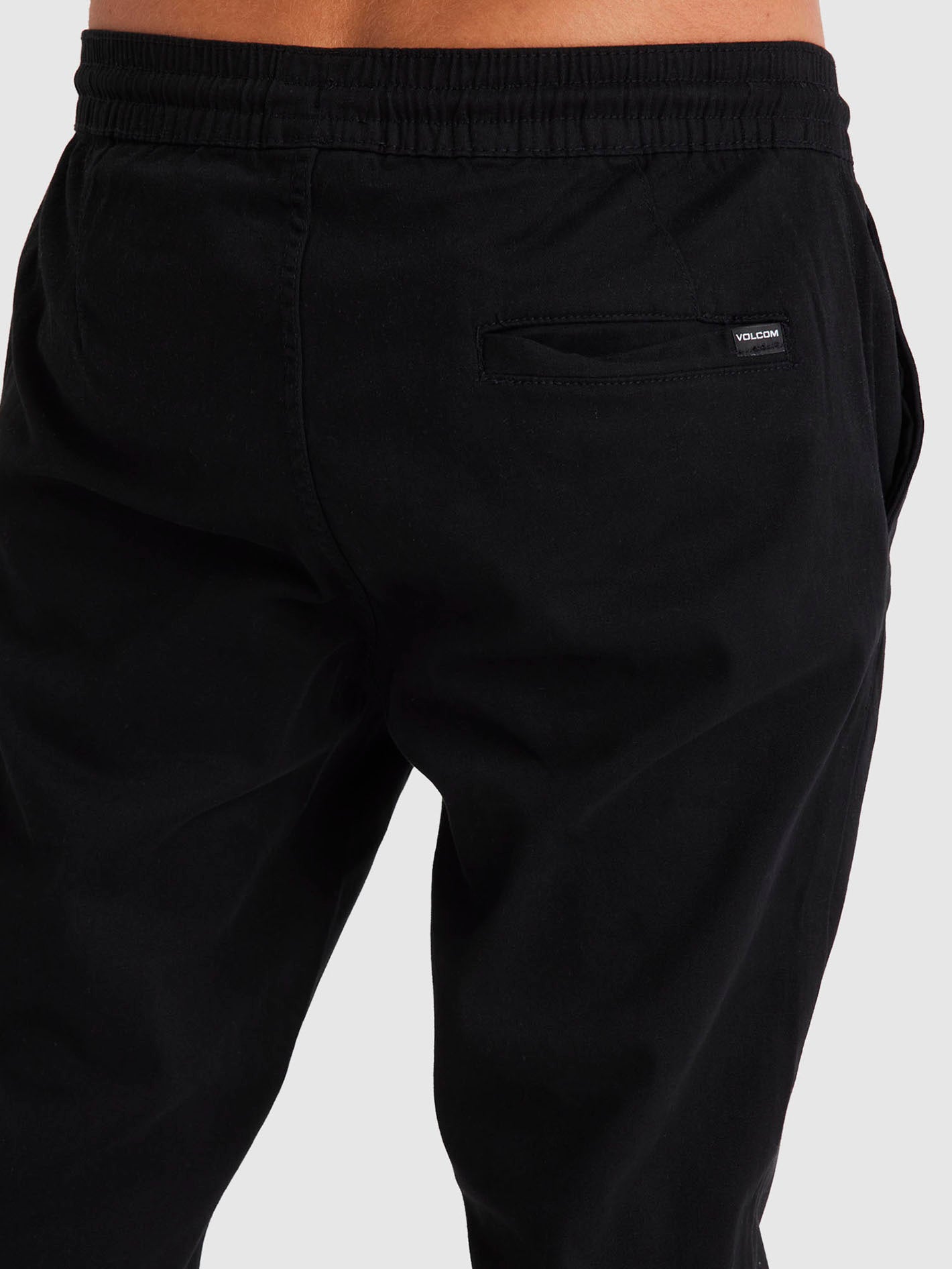 Road Trip Elastic Waist Pant - Black | Volcom Road Trip Elastic Waist Pant - Black | Volcom